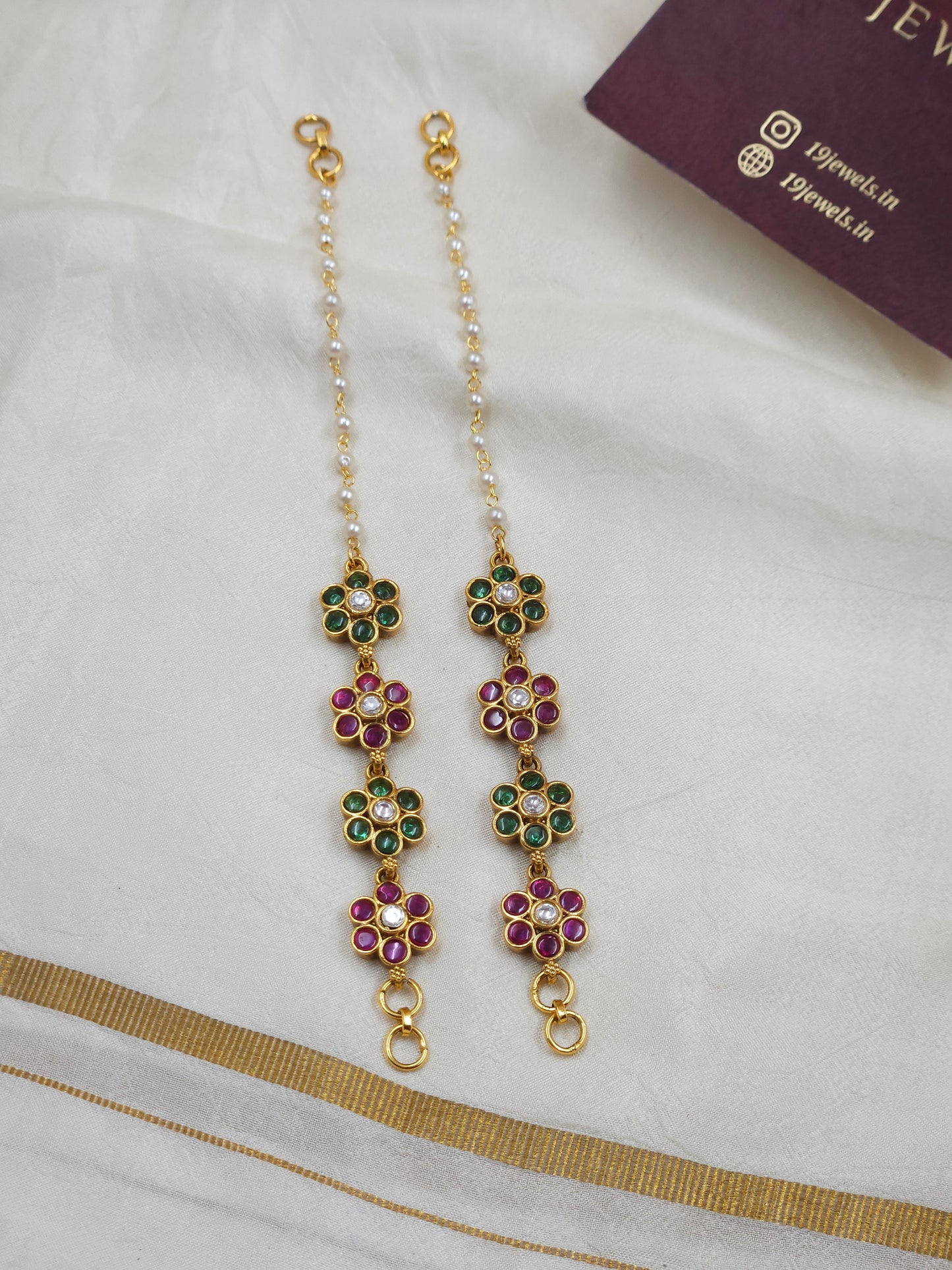 Antique Ear chain Ea233