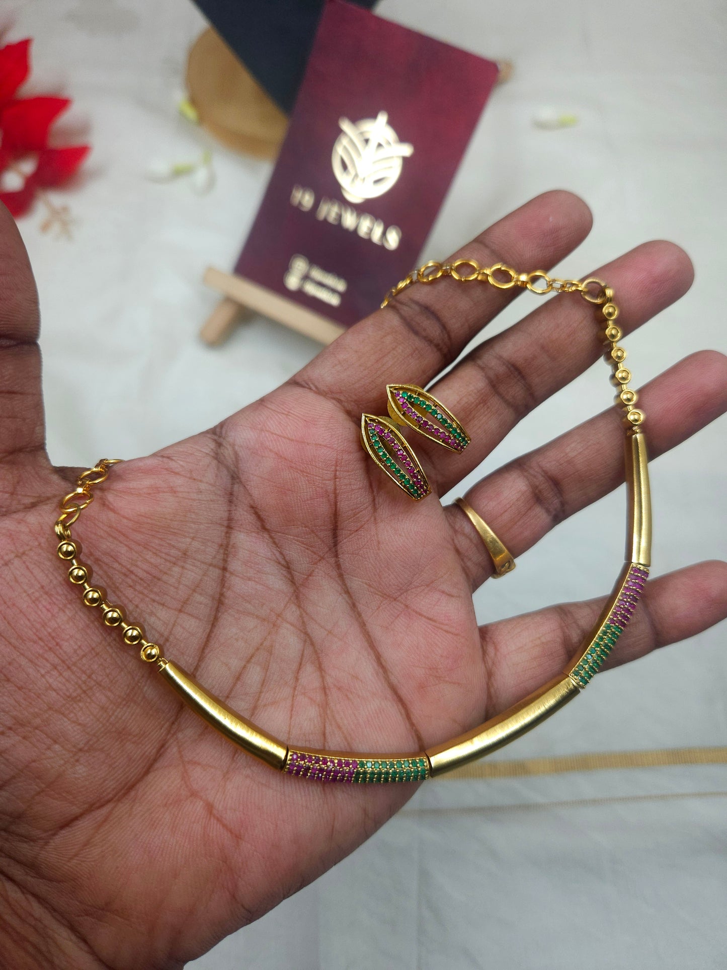 Simple elegant necklace N1072