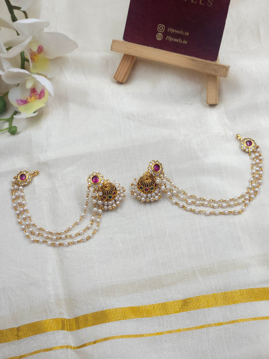 Gold alike Jumka with matal Jm251