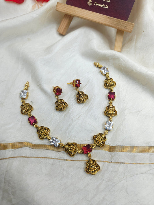 Cz necklace set N543