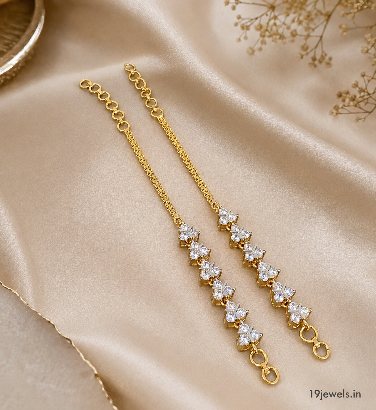 Diamond style Ear chain Ea272