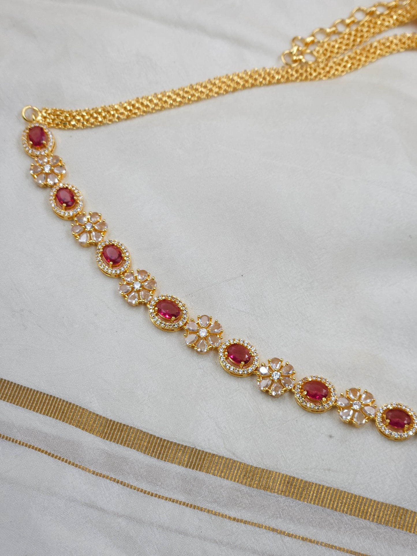 Cz Hip chain Hb363