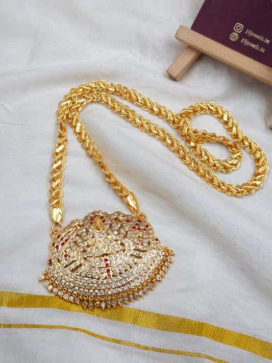Lakshmi locket chain N1302-C1