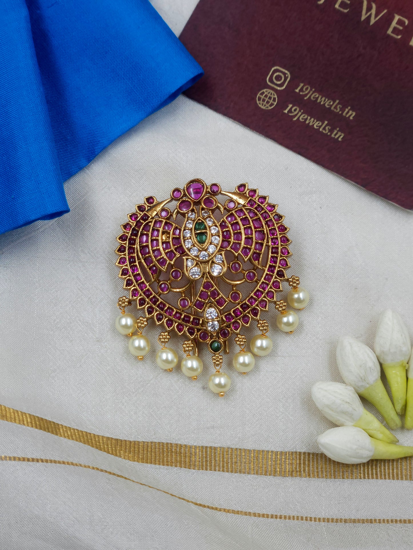 Kempu Gandaperunda Hair choti Hr572