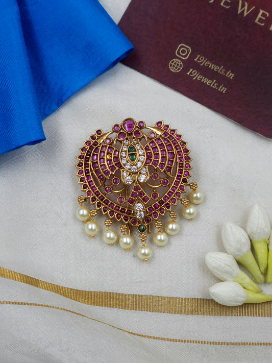 Kempu Gandaperunda Hair choti Hr572