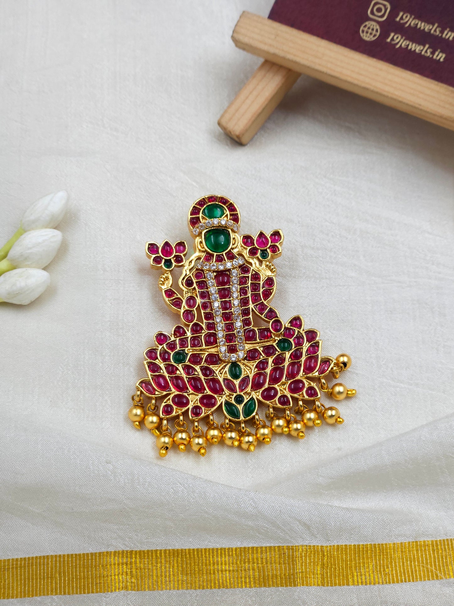 Lakshmi Pendant hair choti Hr210