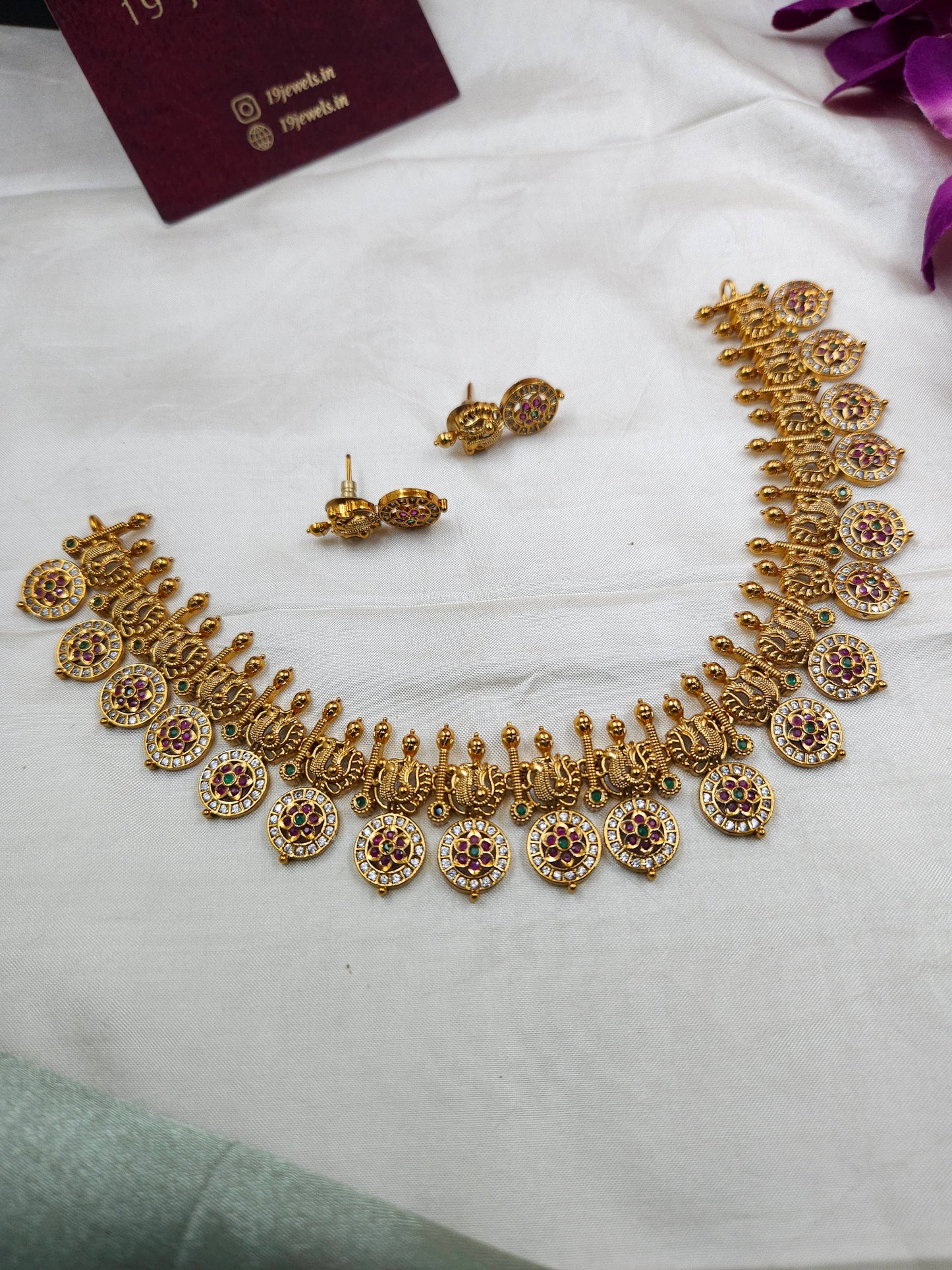 Cz necklace N647