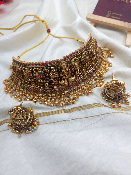 Nakshi lakshmi choker N435