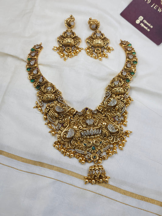 Antique Lakshmi haram N1527-B18