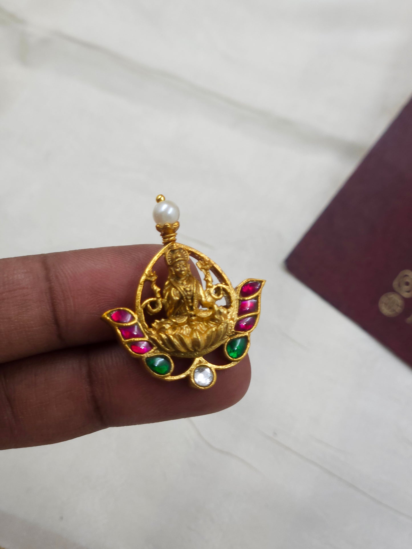 Jadau Brooch Hr433-F9