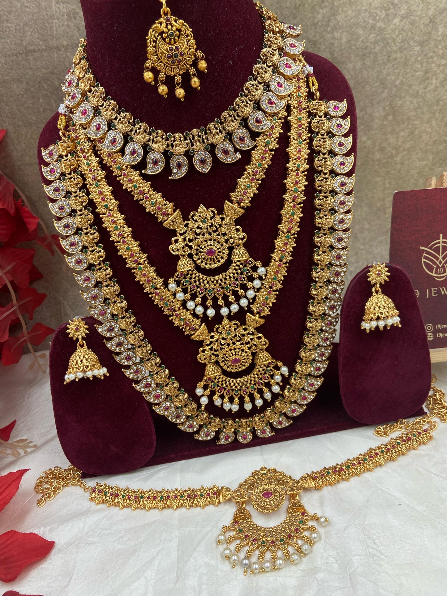 Non idol semi bridal jewellery Sb504