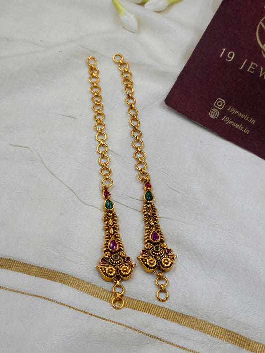 Antique Ear chain Ea275-F12