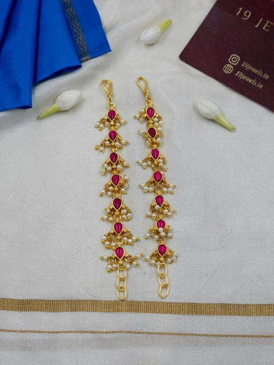 Jadau Ear chain Ea291