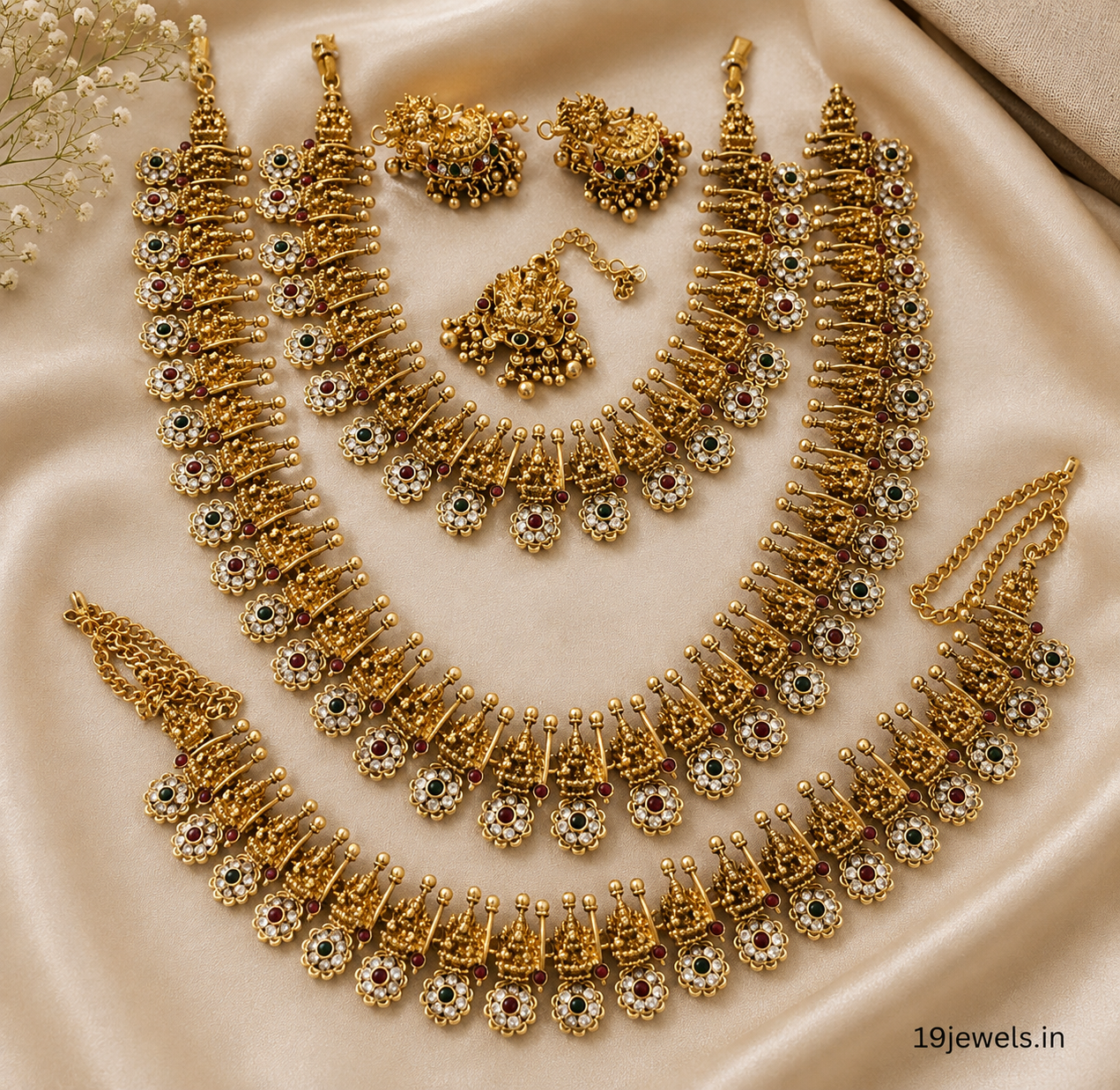 Semi bridal jewellery Sb797