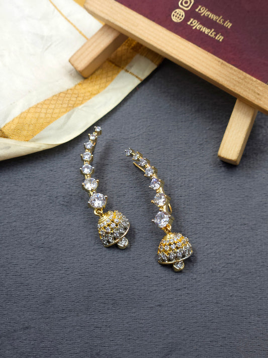 Diamond Drop Jhumka Cuff  Jm226