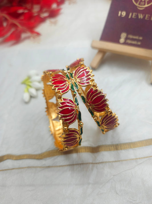 Lotus bangle Bn131