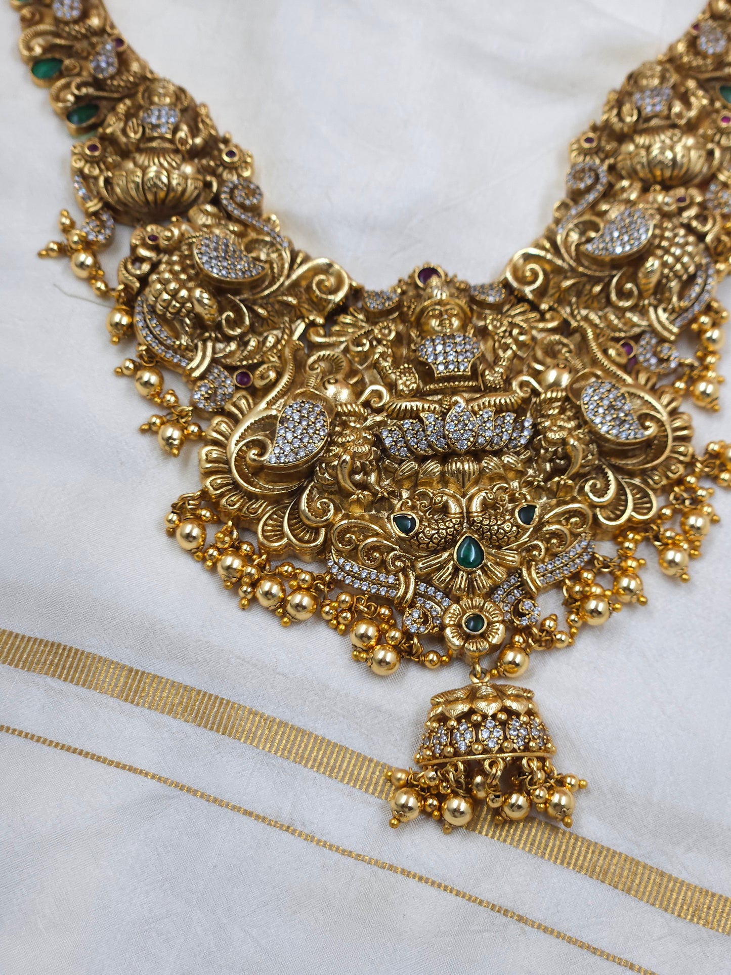 Antique Lakshmi haram N1527