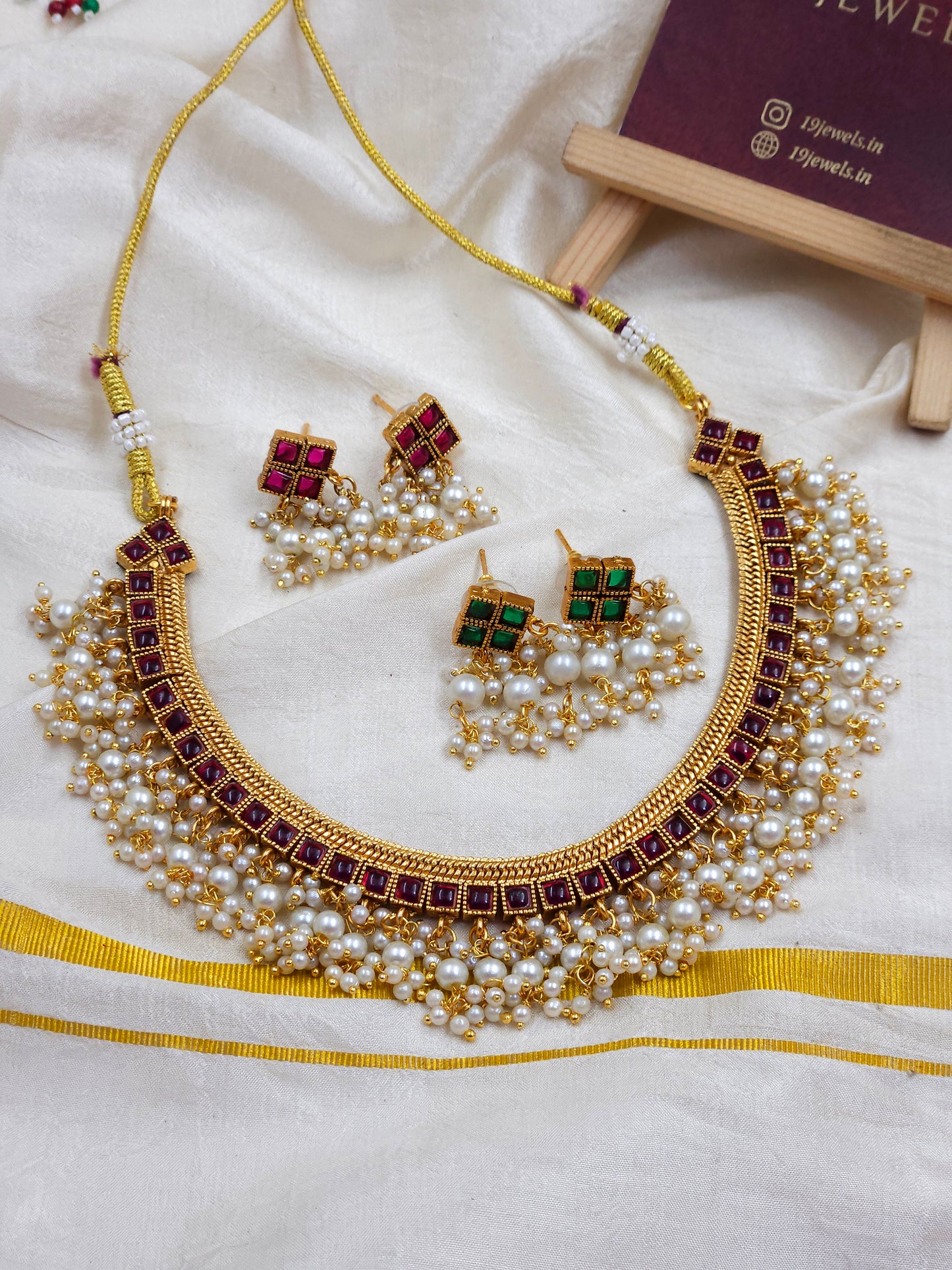 Reversible Necklace N1287-A15