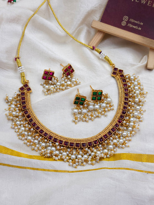 Reversible Necklace N1287-A15