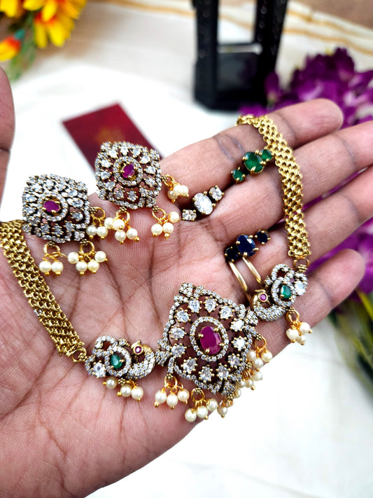Victorian interchangeable necklace N636