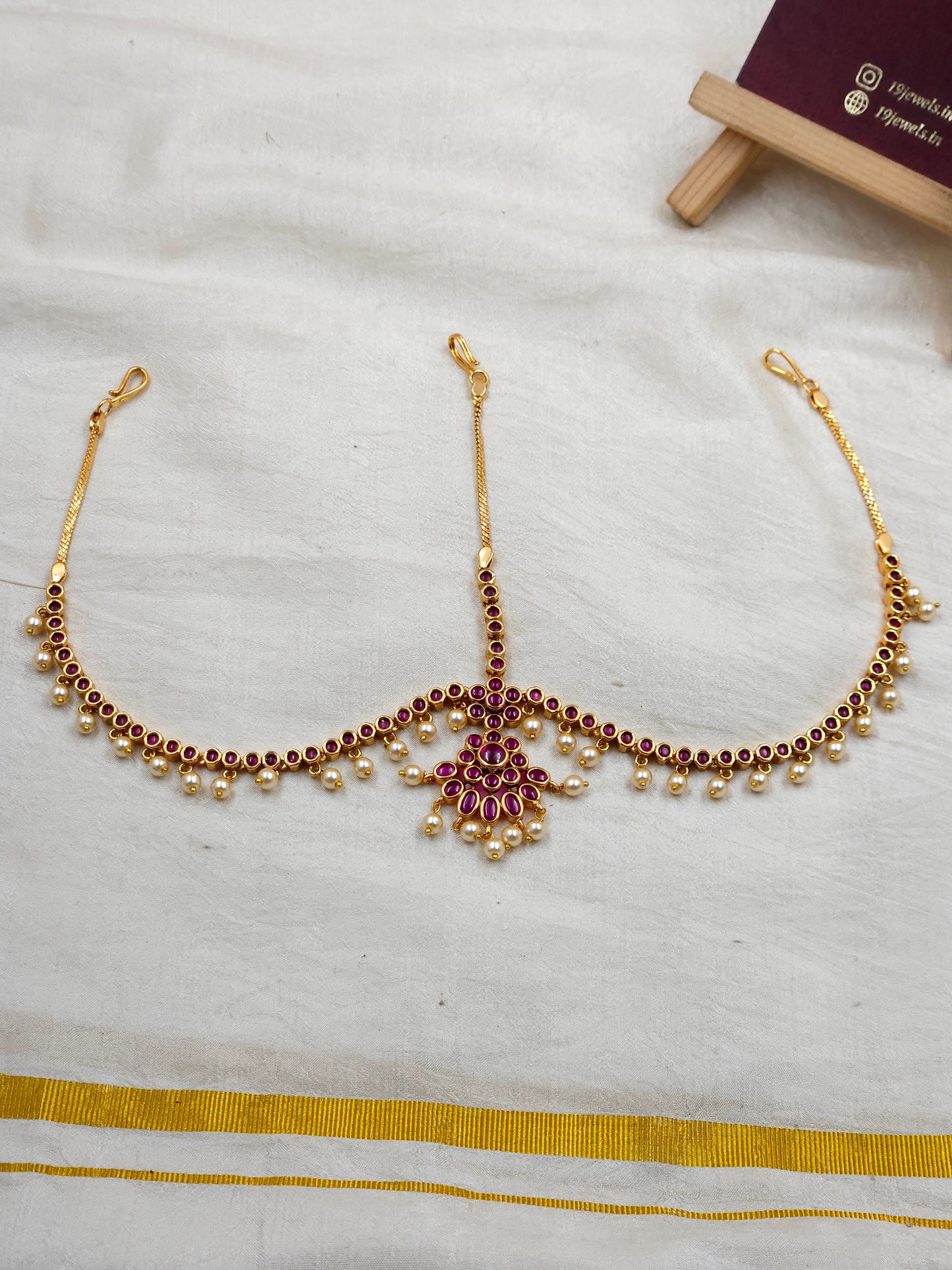 Premium Ruby damini T346-F16
