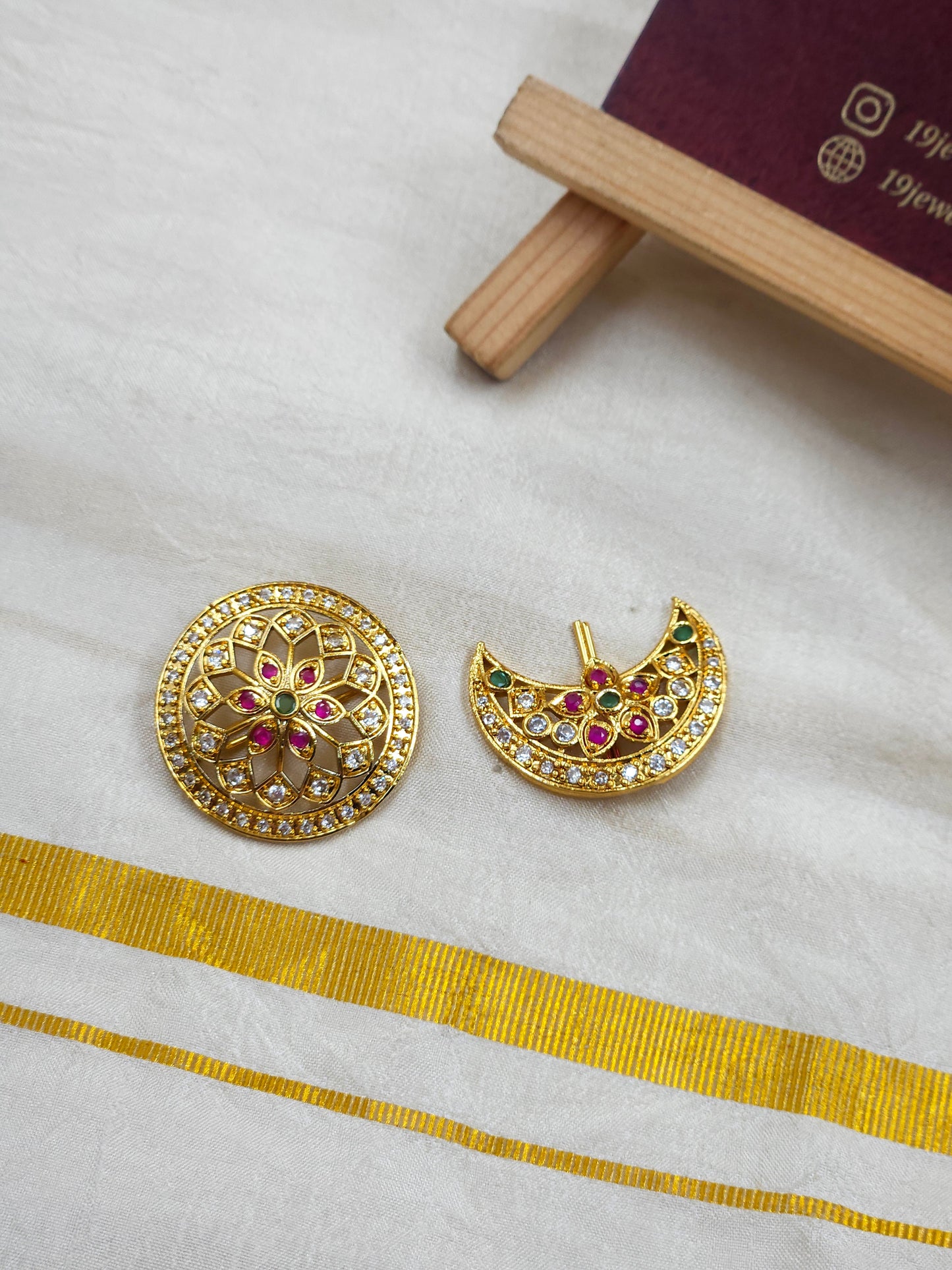 Sun moon Hair choti Hr321