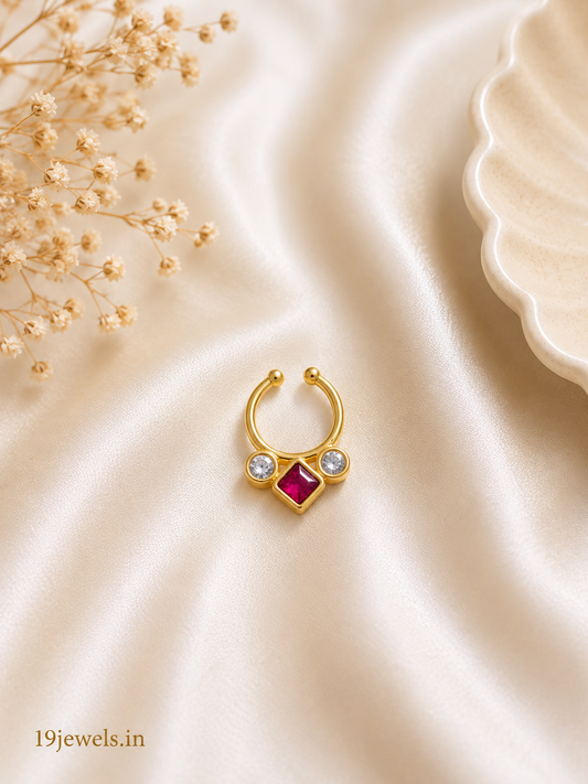 Jadau septum Nose pin 561-J4