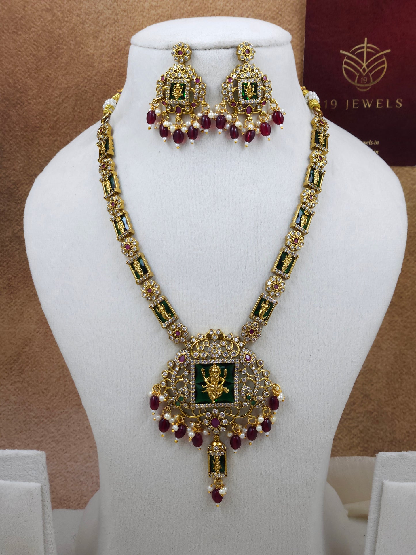 Premium Dhasawathar necklace N1477-B18