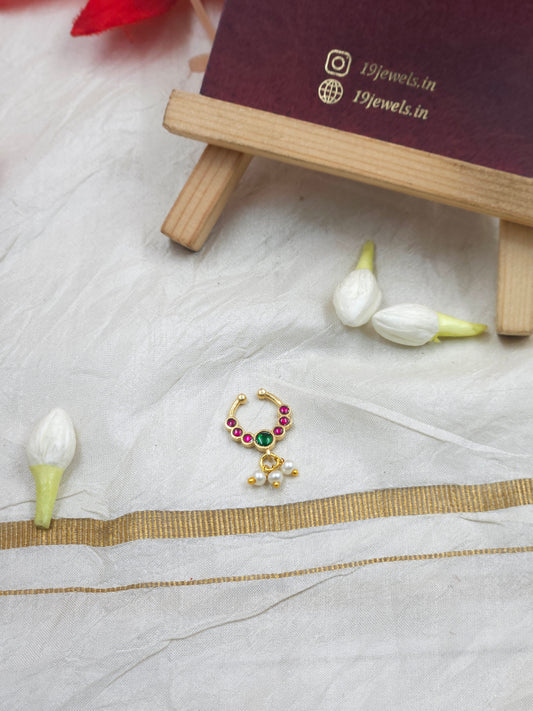 Jadau nath/centre nose pin139
