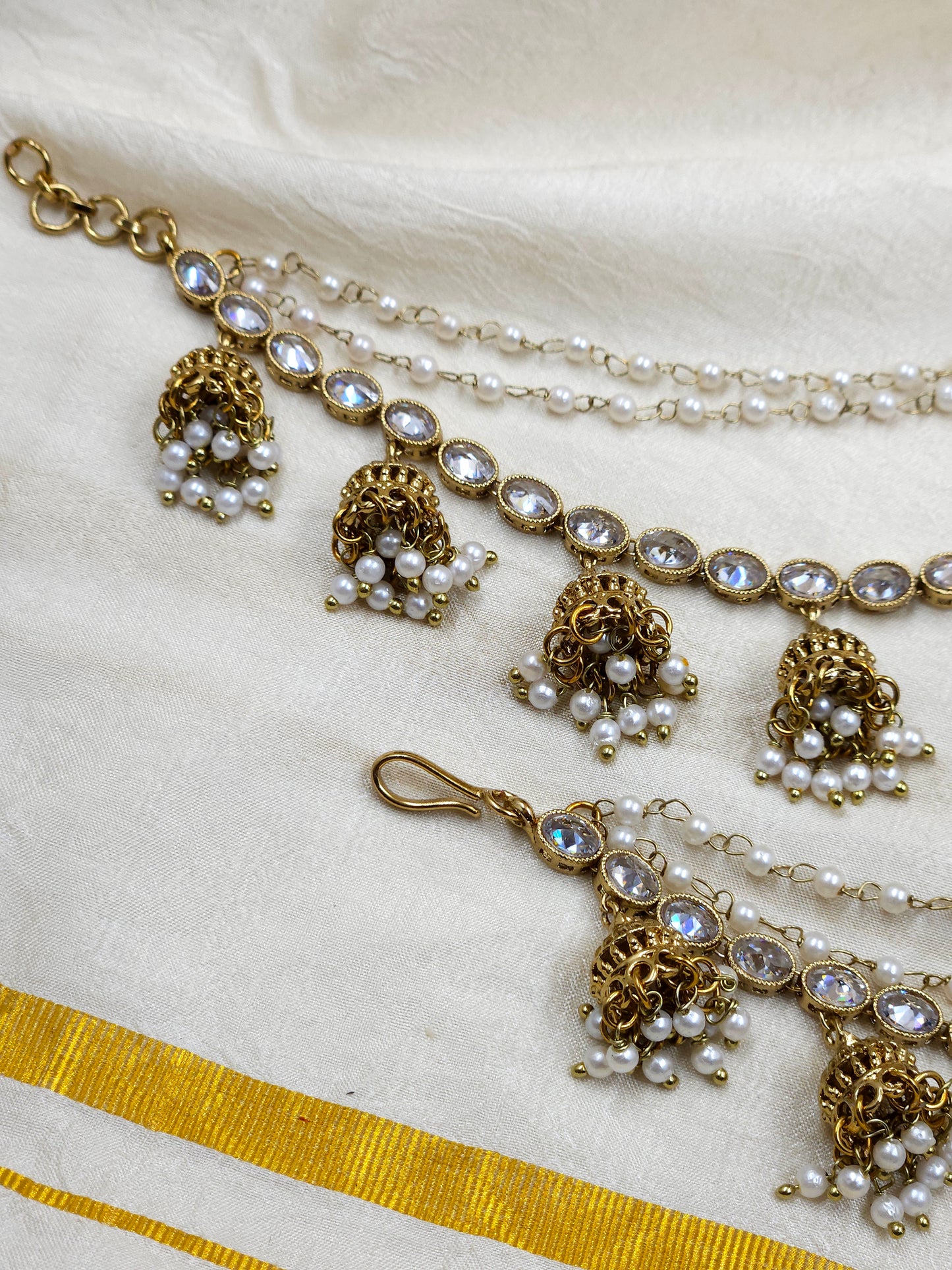 Bahubali Ear chain Ea179-F13