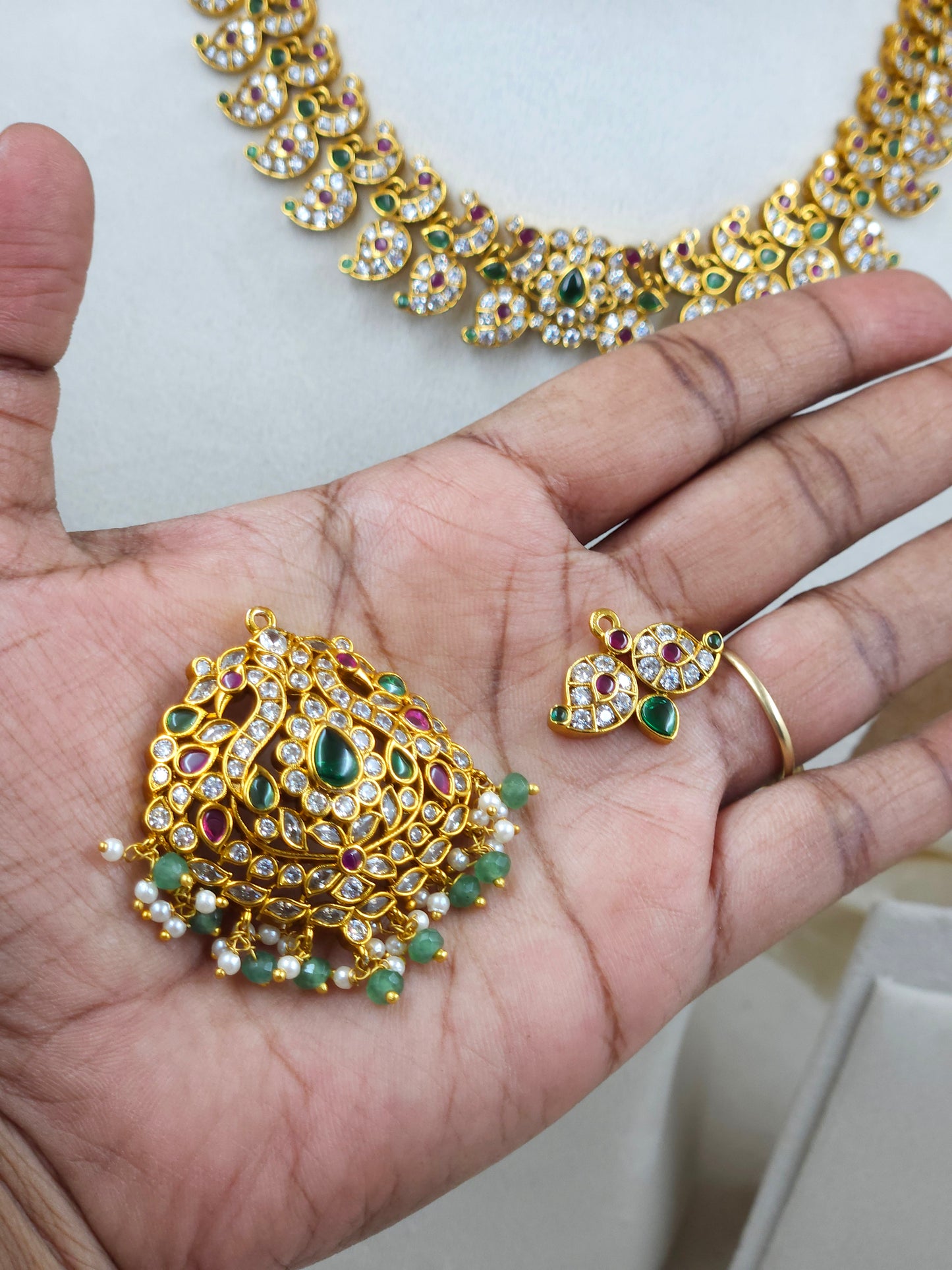 2 way style mango necklace necklace at premium N1473-B2