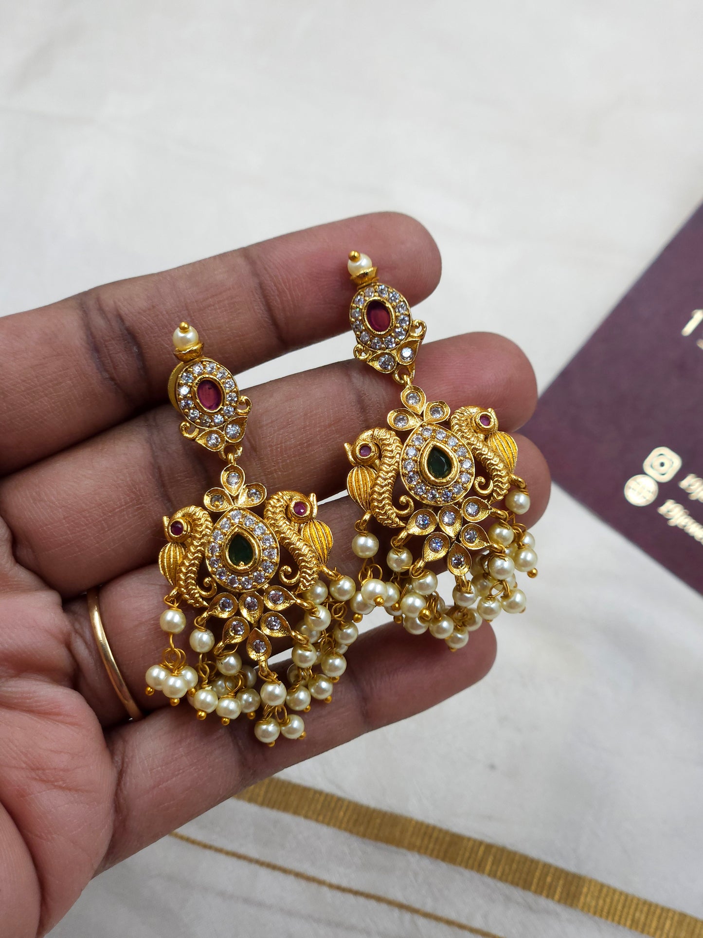 Cz Earring Jm435