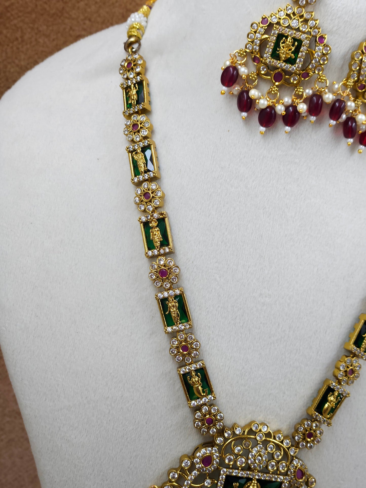 Premium Dhasawathar necklace N1477-B18