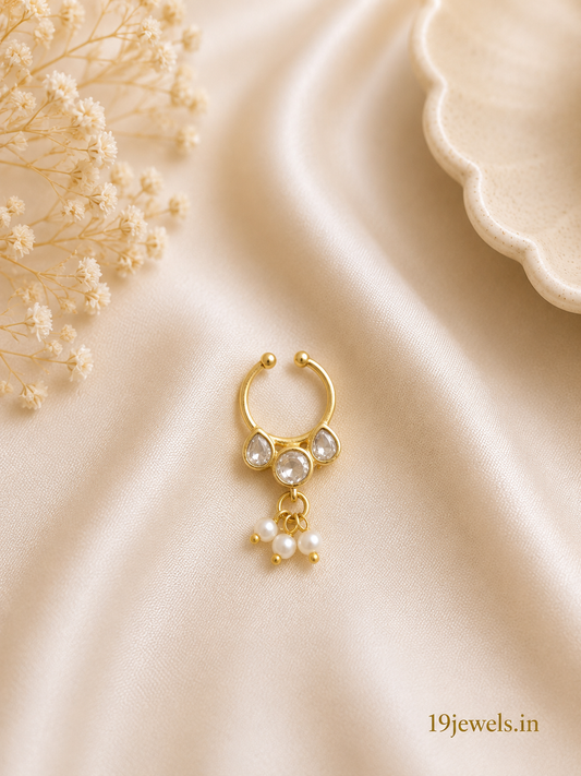 Jadau septum Nose pin 556-J4