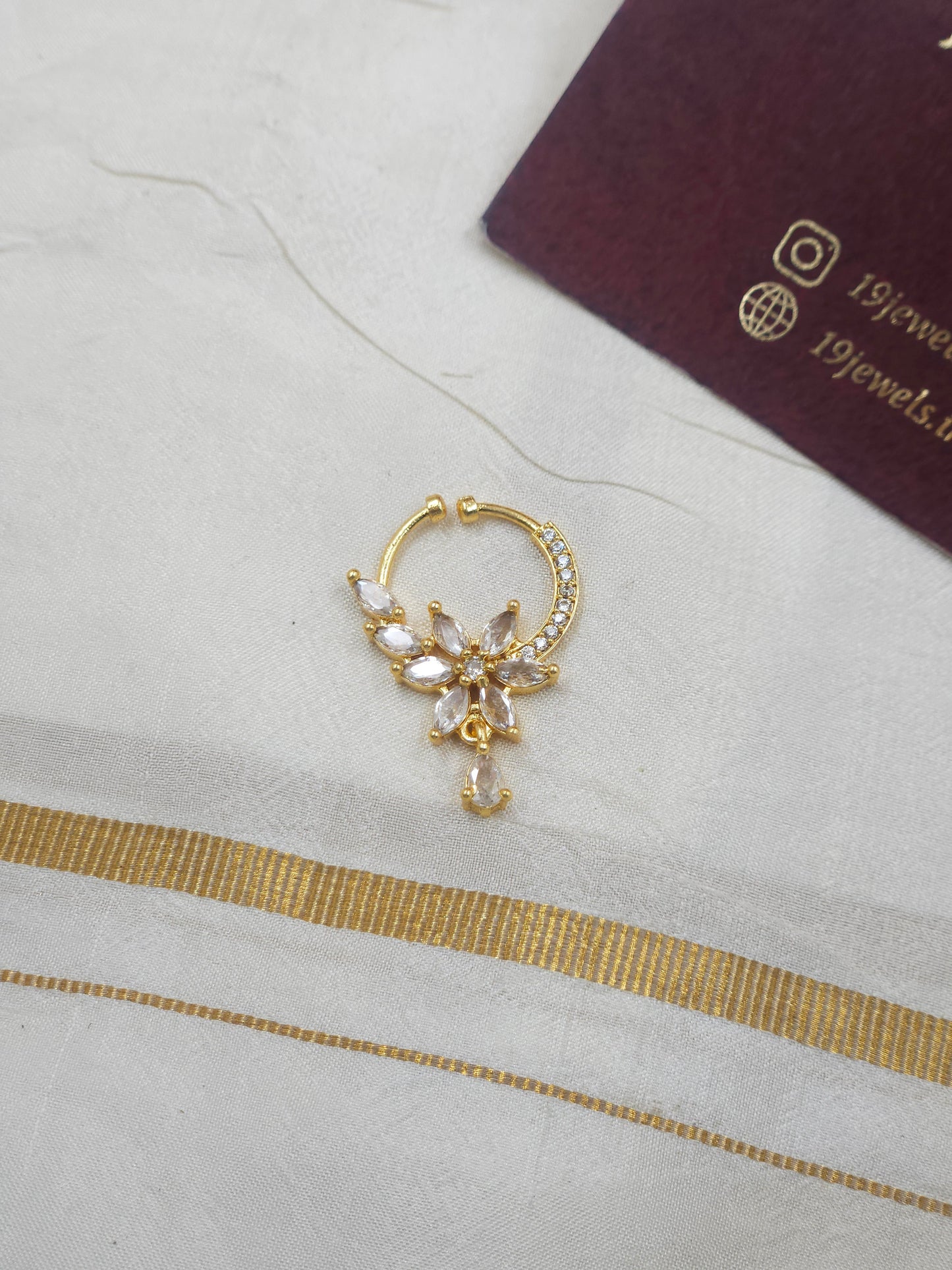 Septum ring / nose ring 515-J4
