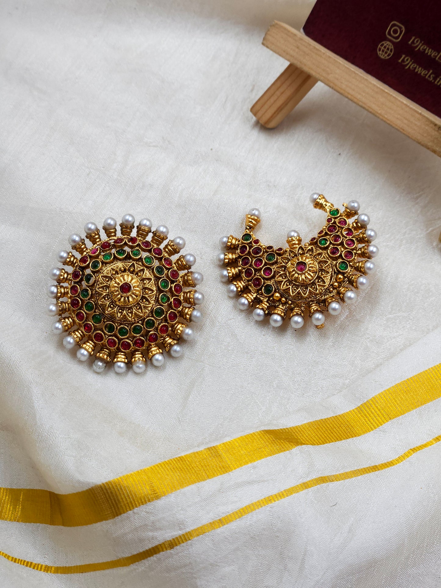 Sun moon Hair choti Hr312