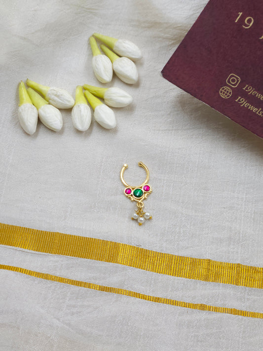 Jadau septum ring 496