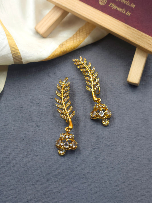 Fern drop earcuff Jm232