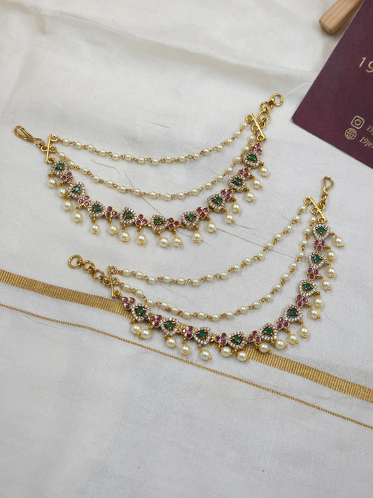 Antique Ear chain Ea221