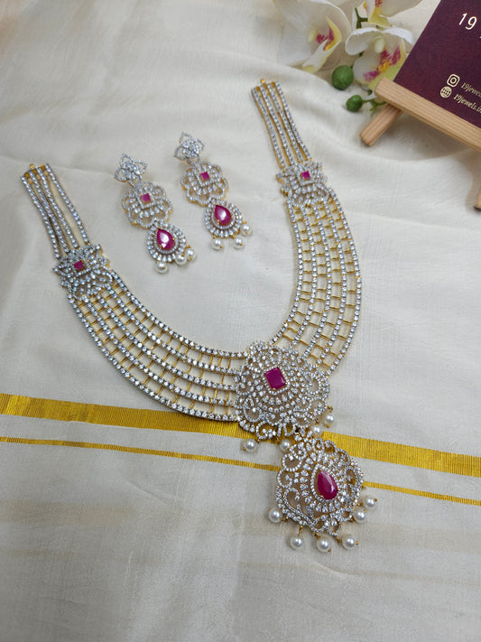 Ad medium length necklace set n419
