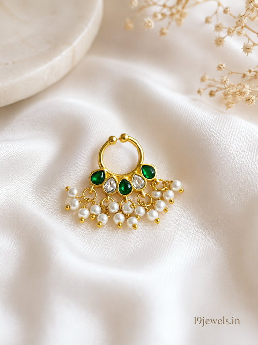 Jadau septum Nose pin 564-J4