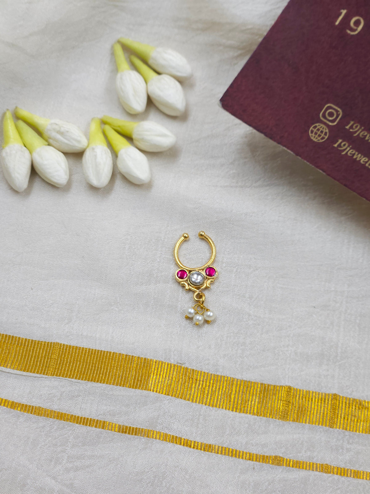 Jadau septum ring 495