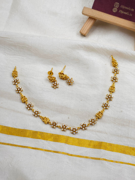 Diamond cut Necklace N1382