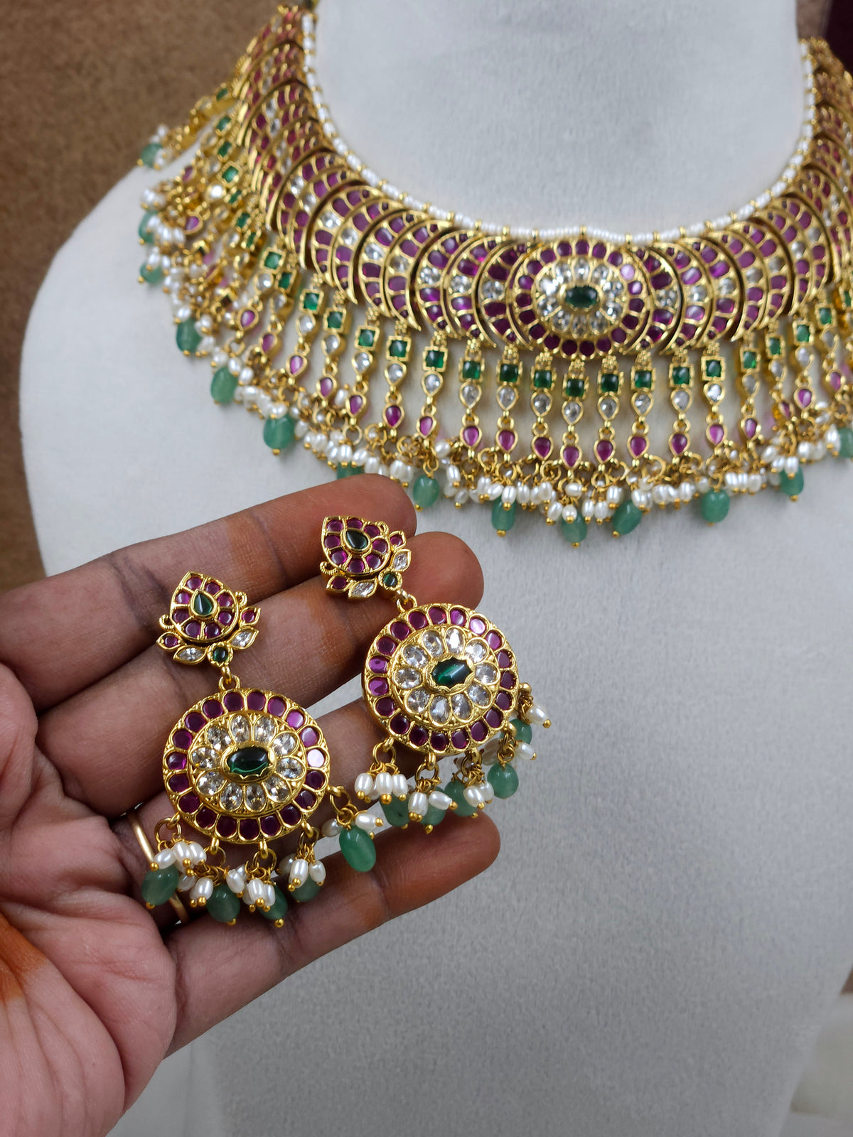 Premium Maharani necklace N1656