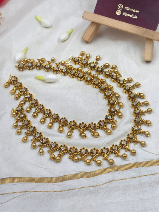 Premium bridal anklet An045