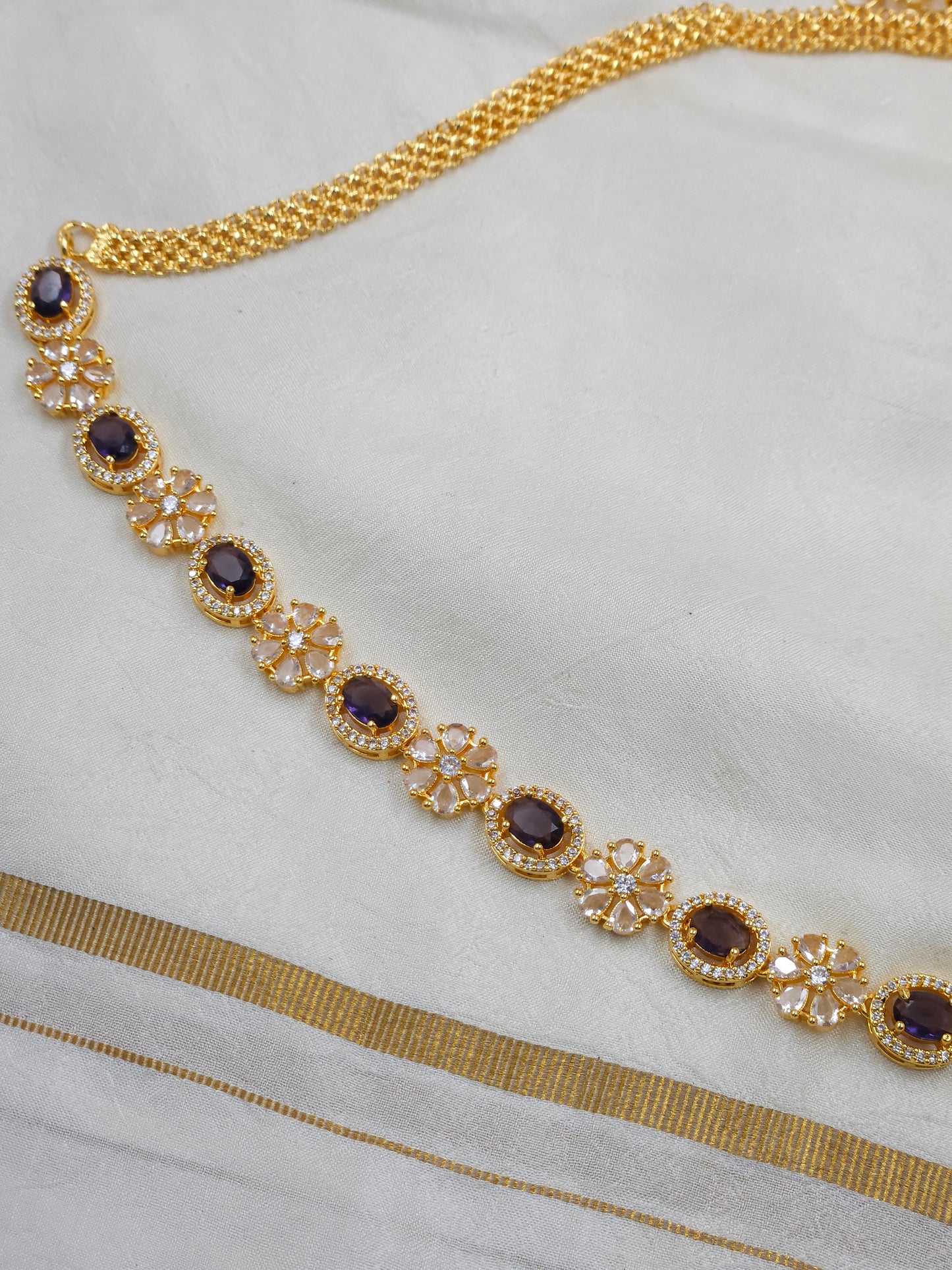 Cz Hip chain Hb365