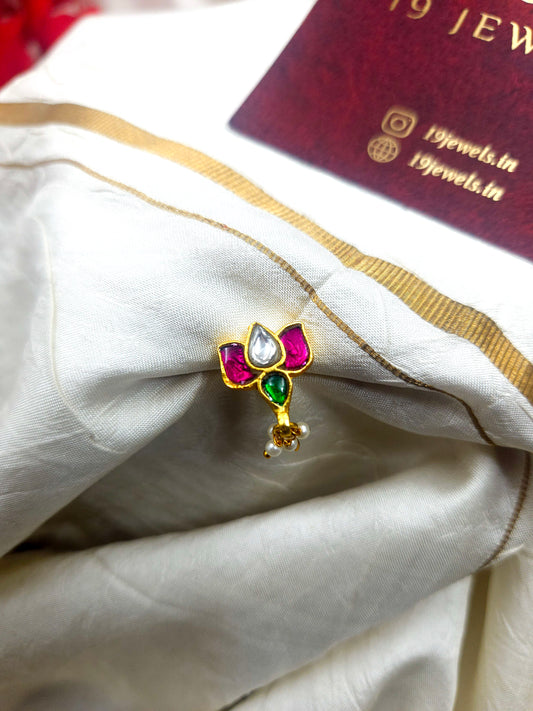 Jadau Nath/Nose pin 067