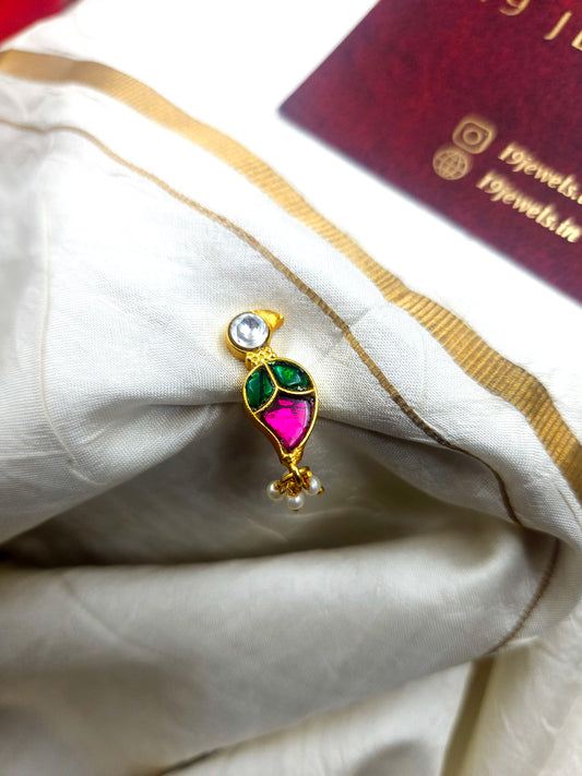 Jadau Nath/Nose pin 069