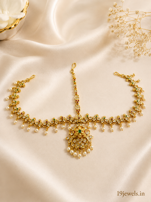 Bridal damini / Mathapati T405-F29