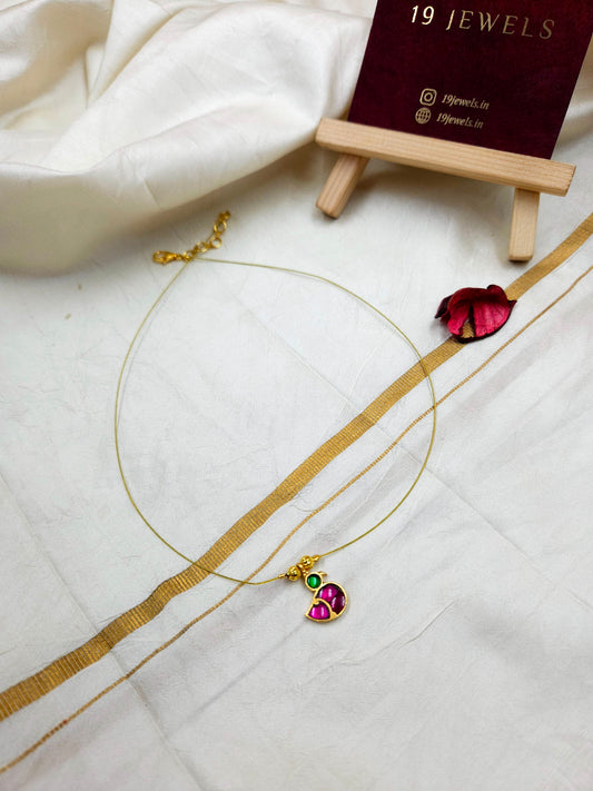 Invisible premium choker N693